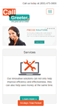 Mobile Screenshot of callgreeter.com